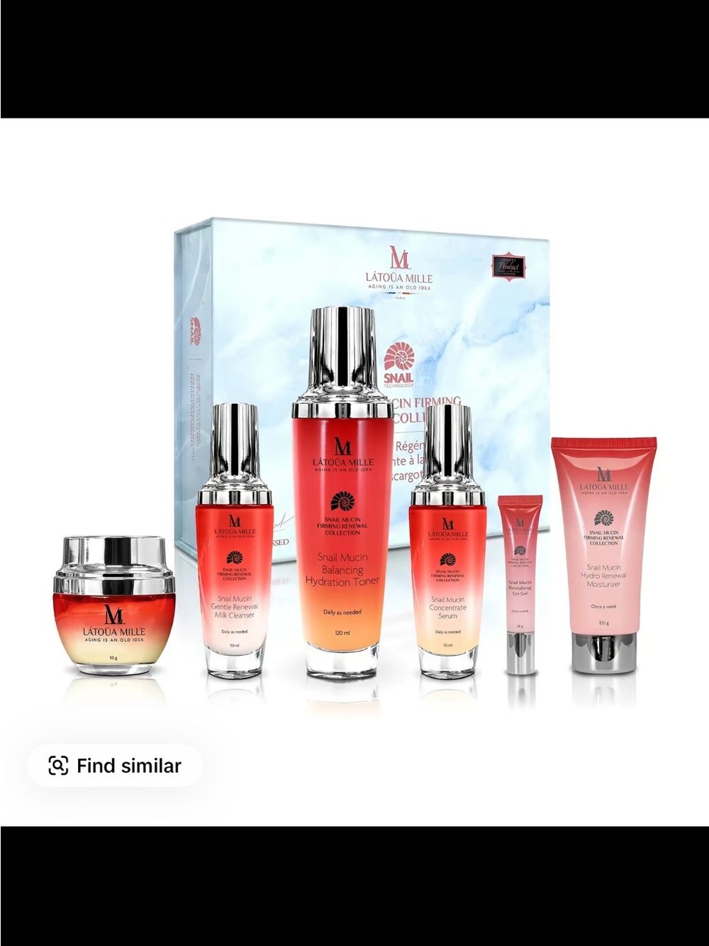 Coral Red Snail Mucin Hydration Set